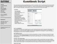 Tablet Screenshot of guestbook.bigwebmaster.com